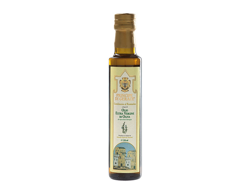 Condimento al Rosmarino a base di olio evo “Principe di Gerace” 250ml